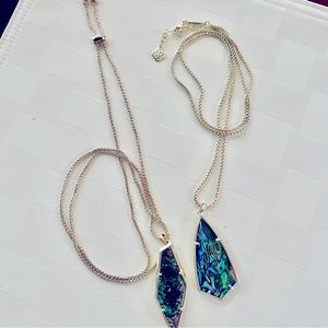 Kendra Scott Abalone Pendants. 2 different ones for sale. Excellent condition.
